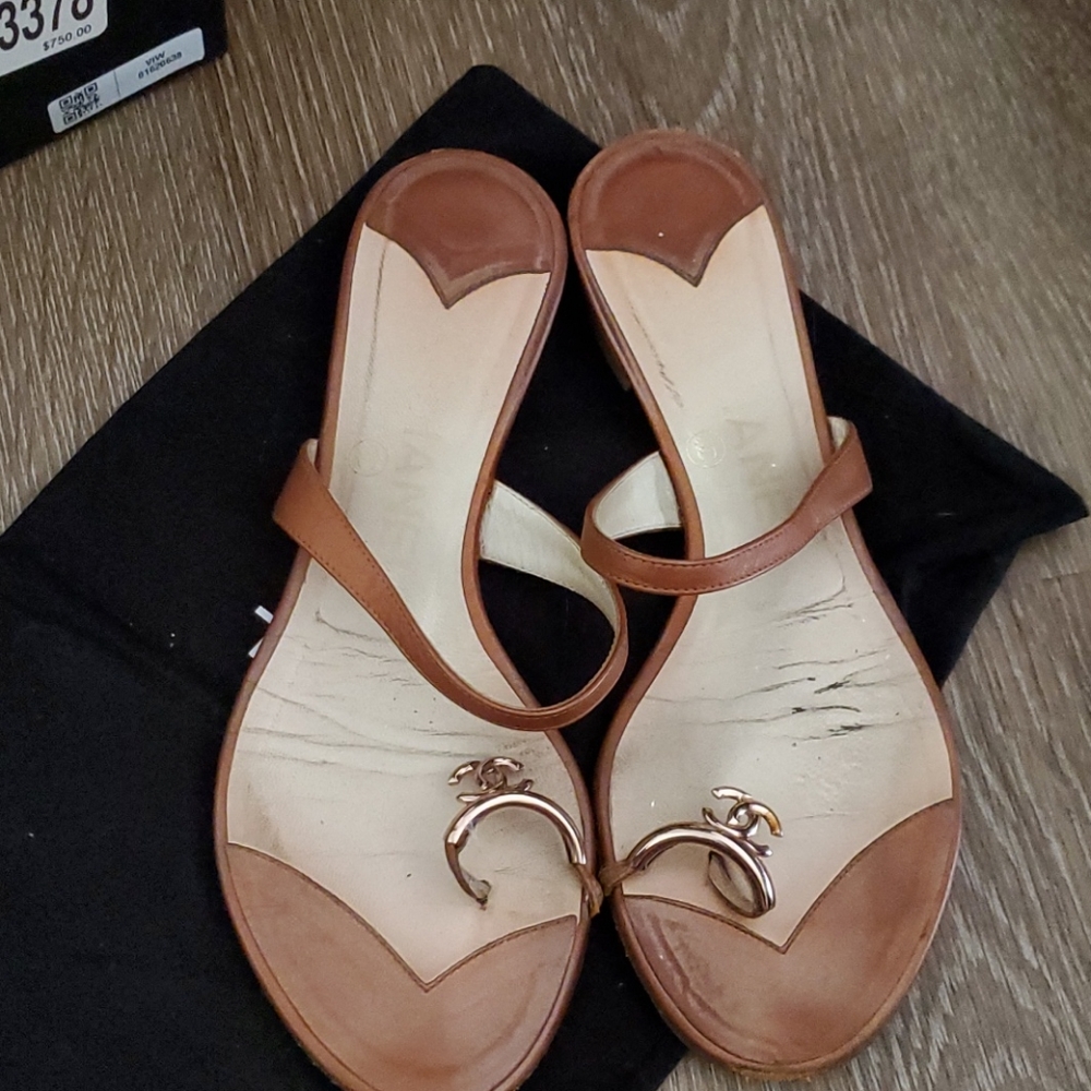 AUTHENTIC CHANEL SANDALS